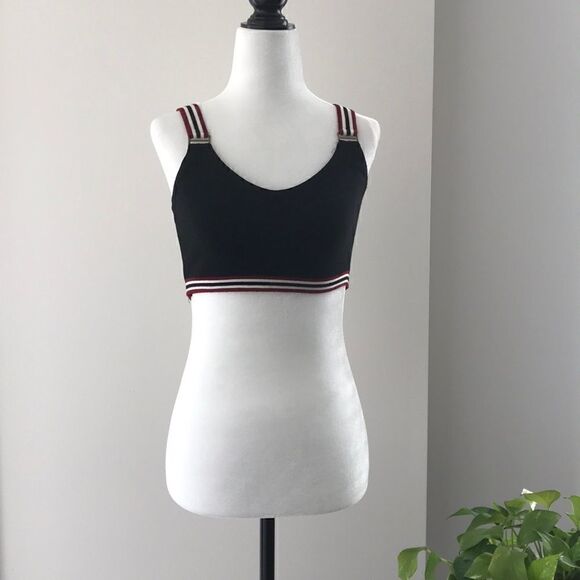 Forever 21 stripe knit cropped tank - Picture 2 of 4